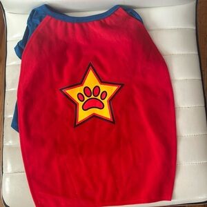 Super Dog costume medium sized dog.